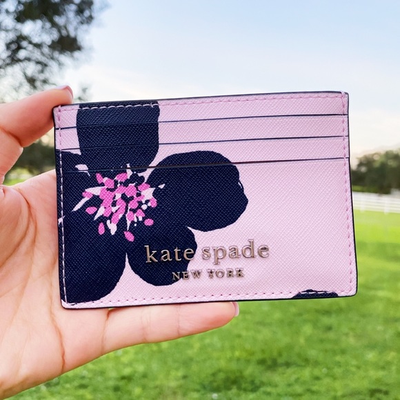 NWT Kate Spade 🌸 Floral Cardholder - Picture 2 of 4